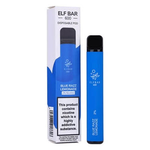 Elf Bar 600 | Disposable Pod | Blue Razz Lemonade
