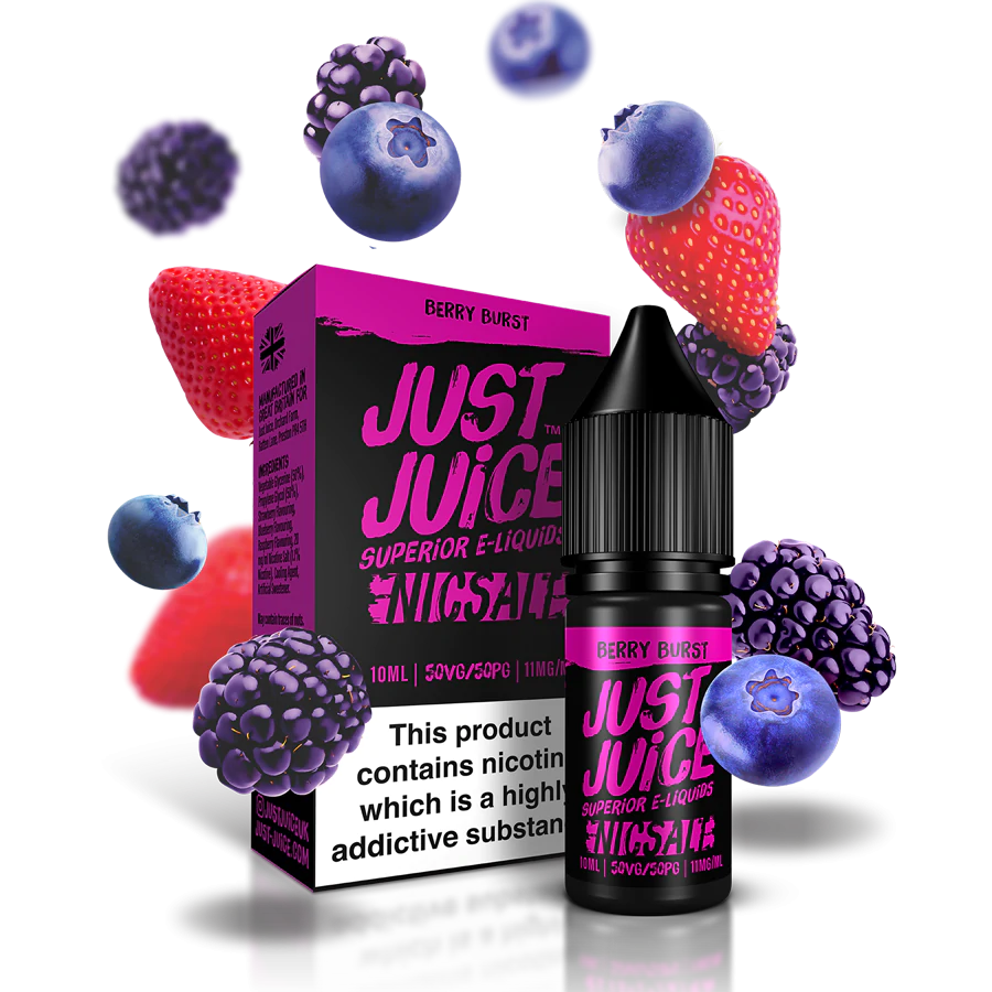 Berry Burst Nic Salts By Just Juice 10ml (50VG/50PG) 5MG|11MG|20MG