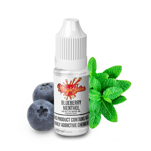 50/50 | 10ml E-Juice | 6mg 12mg 18mg | Blueberry Menthol