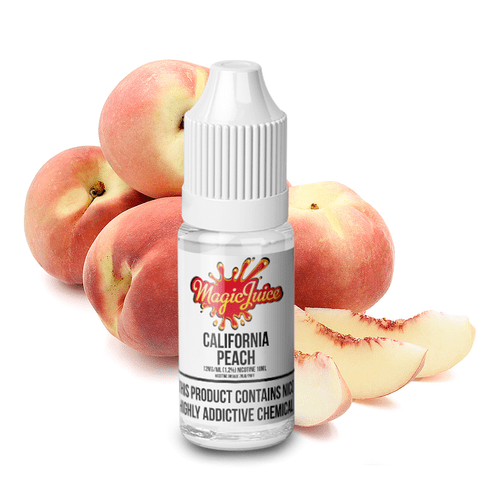 50/50 | 10ml E-Juice | 6mg 12mg 18mg | California Peach