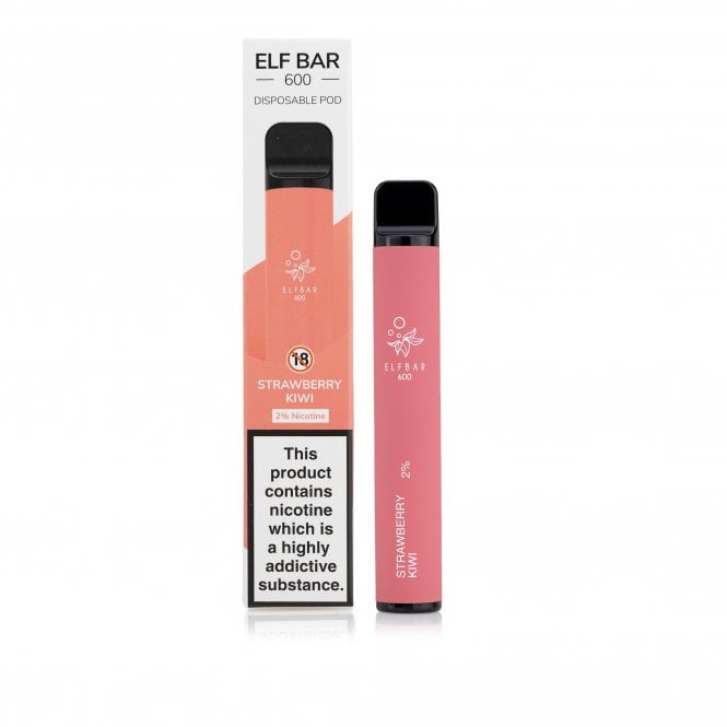 Elf Bar 600 | Disposable Pod | Strawberry Kiwi
